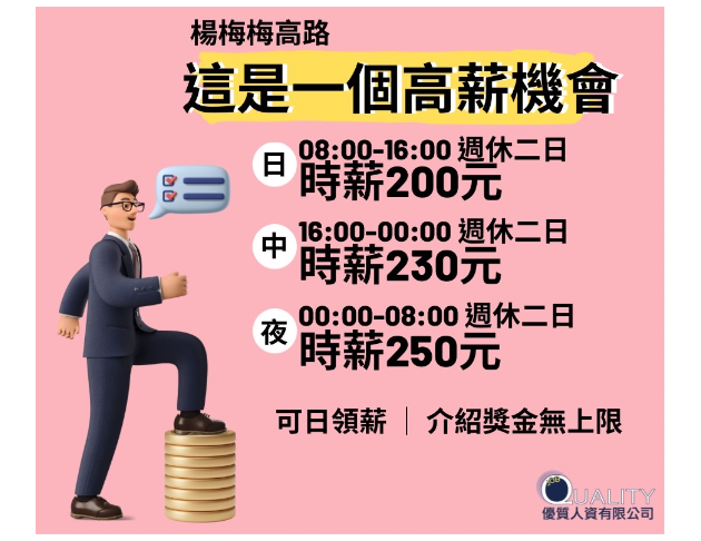 楊梅梅高路機台操作作業員